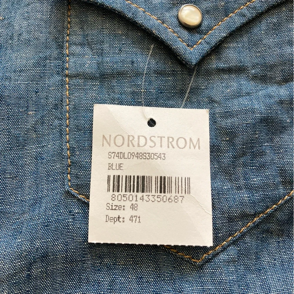 Dsquared2 Men's Blue Denim Shirt | NWT | Made in Italy - Picture 8 of 11